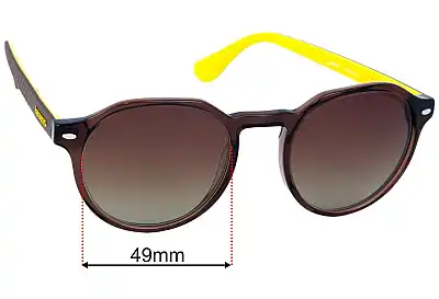 Havaianas ARRAIAL/V Replacement Lenses 49mm wide 