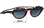 Sunglass Fix Replacement Lenses for Ombraz  Viale - 50mm Wide 