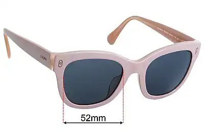 Ralph Lauren RA 5301U Replacement Lenses 52mm wide 