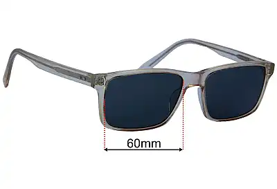 Specsavers Wadlow Replacement Lenses 60mm wide 