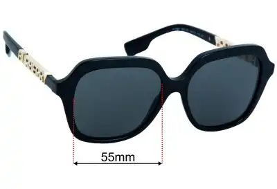 Burberry B 4389 Joni Verres de Remplacement 55mm wide 
