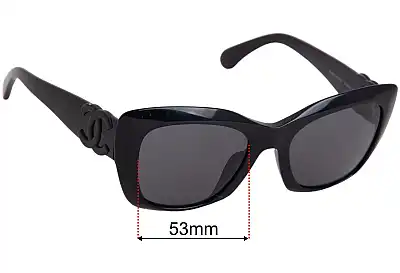 Chanel 71395A Ersatzgläser 53mm wide 