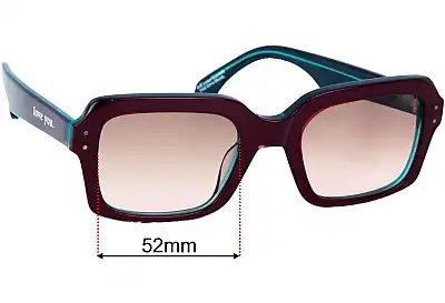 Childe Entry Lentes de Repuesto 52mm wide 