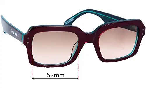Childe Entry Ersatzlinsen 53mm wide 