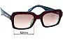 Sunglass Fix Ersatzgläser für Childe Entry - 52mm Wide 