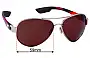 Sunglass Fix Ersatzgläser für Costa Del Mar South Point - 59mm Wide 