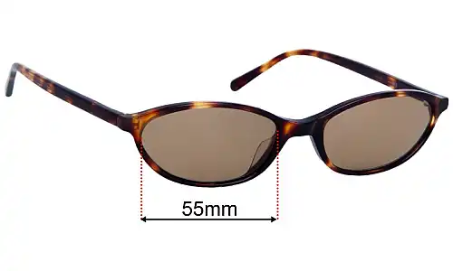 Shevoke Zulu Replacement Lenses 55mm wide 
