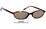 Sunglass Fix Replacement Lenses for Shevoke Zulu - 55mm Wide 