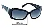 Sunglass Fix Replacement Lenses for Morrissey Jackie Oh Baby - 60mm Wide 