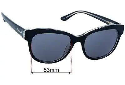 Oroton  Lyra Replacement Lenses 53mm wide 