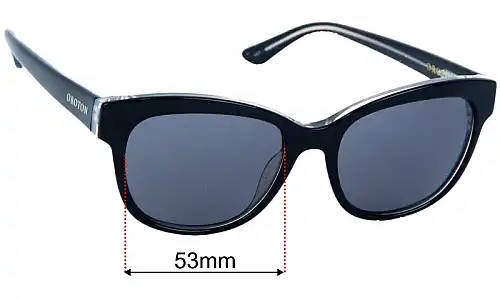 Oroton  Lyra Replacement Lenses 53mm wide 