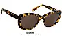 Sunglass Fix Replacement Lenses for Paul Taylor Charlotte - 55mm Wide 