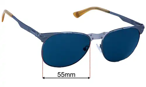 Persol 2470-S Lentes de Repuesto 55mm wide 