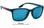 Sunglass Fix Replacement Lenses for Prada SPS02W - 57mm Wide 
