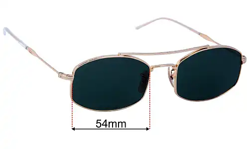 Ray-Ban RB3707 Lentilles de Remplacement 54mm wide 