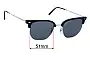 Sunglass Fix Replacement Lenses for Ray-Ban RB4416 New Clubmaster - 51mm Wide 