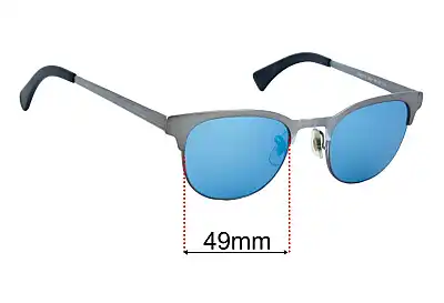 Ray-Ban RB6317 Replacement Lenses 49mm wide 