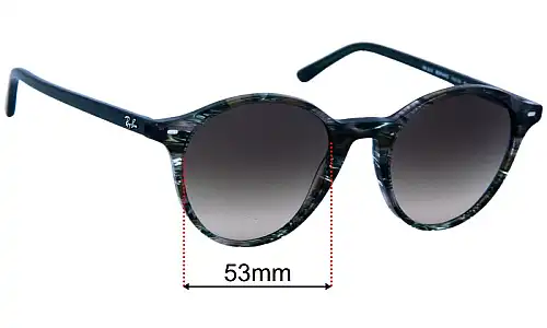 Ray-Ban RB2230 Bernard Replacement Lenses 53mm wide 