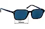 Sunglass Fix Replacement Lenses for Ray-Ban RB2231 Raimond - 58mm Wide 