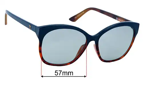 Sea2see Bali Replacement Lenses 57mm wide 