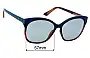 Sunglass Fix Replacement Lenses for Sea2see Bali - 57mm Wide 