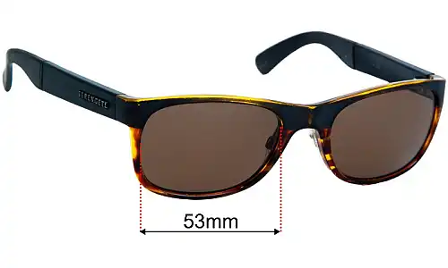 Serengeti Piero Replacement Lenses 53mm wide 