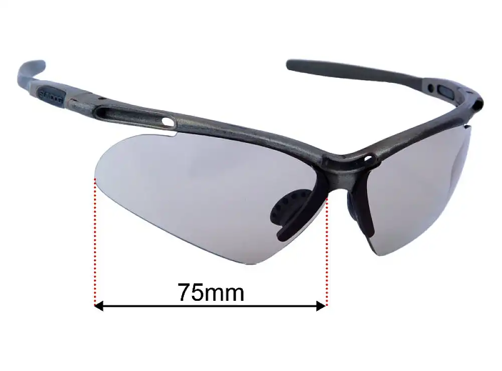 Sunglass Fix Lentes de Repuesto para Sundog Vintage Pace - 75mm Wide