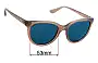 Sunglass Fix Verres de Remplacement pour Sunglass Hut HU 2011 - 53mm Wide 