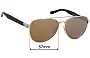 Sunglass Fix Replacement Lenses for Tory Burch TY6070 - 57mm Wide 