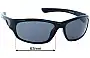 Sunglass Fix Replacement Lenses for Blue Steel BS4205 - 63mm Wide 