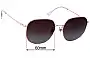 Sunglass Fix Replacement Lenses for Ray-Ban RB3680D - 60mm Wide 