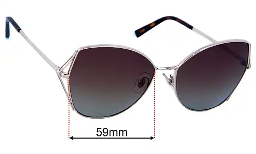 Tiffany & Co TF3072 Replacement Lenses 59mm wide 