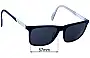 Sunglass Fix Replacement Lenses for Adidas SP0078-1 - 57mm Wide 