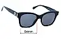 Sunglass Fix Ersatzgläser für Chanel 5482-H - 54mm Wide 