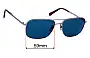 Sunglass Fix Replacement Lenses for Ermenegildo Zegna EZ 0079 - 59mm Wide 
