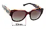 Sunglass Fix Ersatzgläser für Giorgio Armani AR 8140 - 53mm Wide 