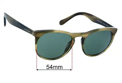 Giorgio Armani AR 8149 Replacement Lenses 54mm wide 