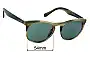 Sunglass Fix Replacement Lenses for Giorgio Armani AR 8149 - 54mm Wide 