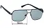 Sunglass Fix Replacement Lenses for Guess GU00016 - 58mm Wide 