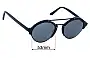 Sunglass Fix Replacement Lenses for Illesteva  Milan 2 - 53mm Wide 
