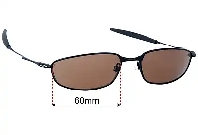 Oakley Whisker T Replacement Lenses 60mm wide 
