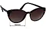 Sunglass Fix Lentes de Repuesto para Prada SPR02V - 54mm Wide 