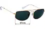 Sunglass Fix Ersatzgläser für Ray-Ban RB3845 Explorer V - 57mm Wide 