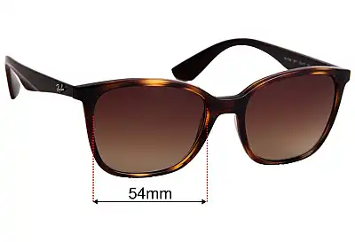 Ray-Ban RB7066 Replacement Lenses 54mm wide 