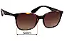 Sunglass Fix Replacement Lenses for Ray-Ban RB7066 - 54mm Wide 