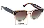 Sunglass Fix Replacement Lenses for Ray-Ban RB0298S Mega Hawkeye - 53mm Wide 