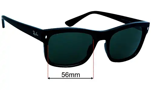 Ray-Ban RB4428 Lentilles de Remplacement 56mm wide 