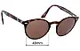 Sunglass Fix Ersatzgläser für Ray-Ban RB5376 - 49mm Wide 