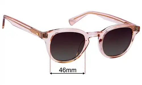 Toms  Dustin C Replacement Lenses 55mm wide 