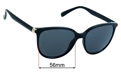 Basque  Hayley Replacement Lenses 56mm wide 